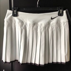 NWT Light Heather Grey Nike Victory Tennis Skirt